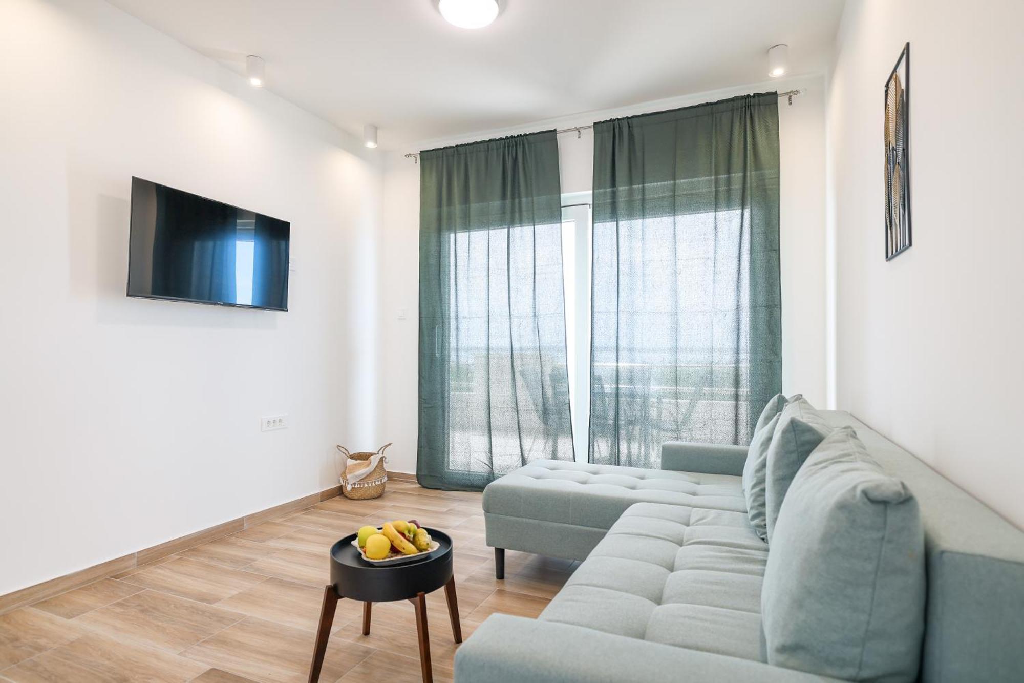 Beachfront Apartments Tic With Seaview Miletici Экстерьер фото